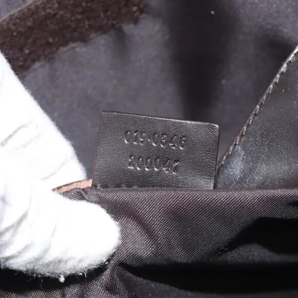 GUCCI GG Canvas Tote Bag Beige Totes